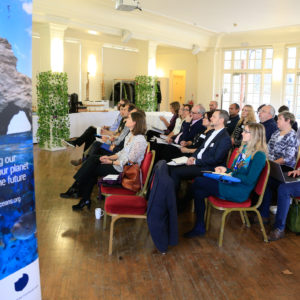 The Great British Oceans Coalition and the International Union for the Conservation of Nature hold a seminar about the standards for marine protected areas in order to increase awareness. The attendees include MP's, representatives of NGO's including GP staff members, civil servants and marine managers responsible for the UK's Government's Blue Belt programme.
They are meeting at the Mappin Pavillion at London Zoo.