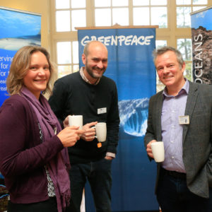 The Great British Oceans Coalition and the International Union for the Conservation of Nature hold a seminar at ZSL London Zoo about the standards for marine protected areas in order to increase awareness. The attendees include MP's, representatives of NGOs, civil servants and marine managers responsible for the UK's Government's Blue Belt programme.